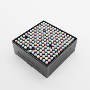 169-slot cartridge tray holding cartridges, black Twist style